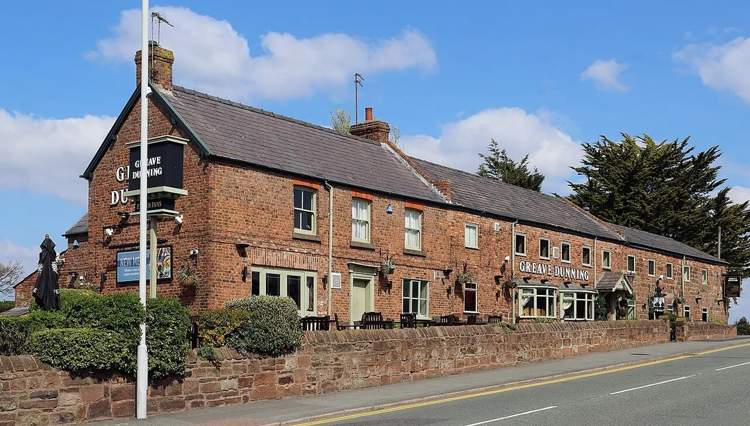 You wouldn't think it, but this is the newest pub in Greasby, opened c. 1980 but obviously a conversion of older buildings. Old maps show a row of houses.