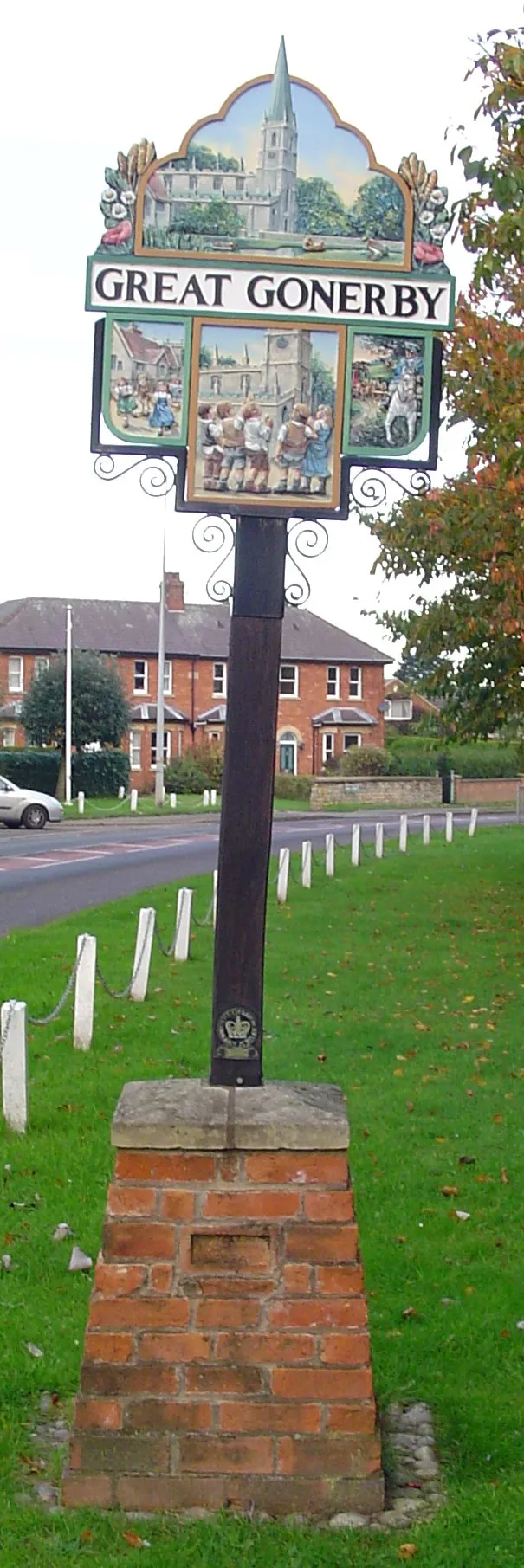 Signpost in Great Gonerby