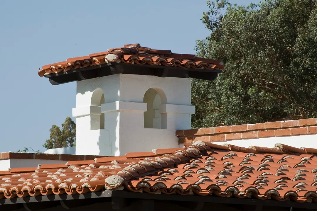 Tile rooftop in Green Valley, Arizona.
