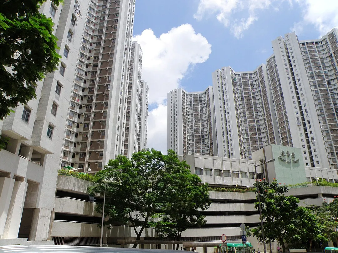 Greenwood Terrace in Chai Wan, Hong Kong.