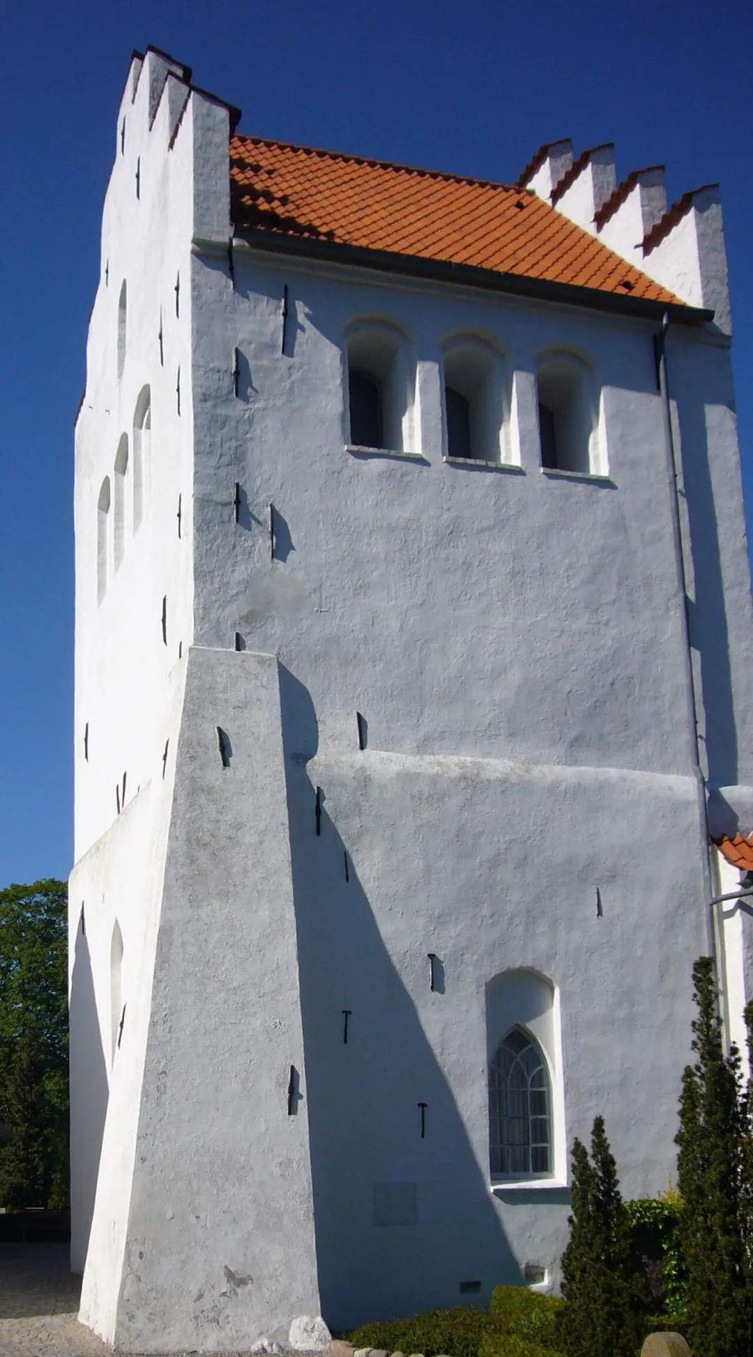 Greve Kirke, Roskilde County, Denmark. 

Belfry.