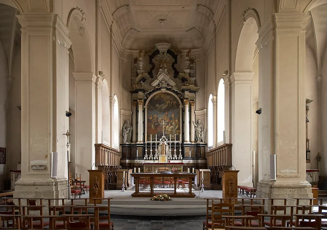 Saint Georges church of Grez-Doiceau, Belgium