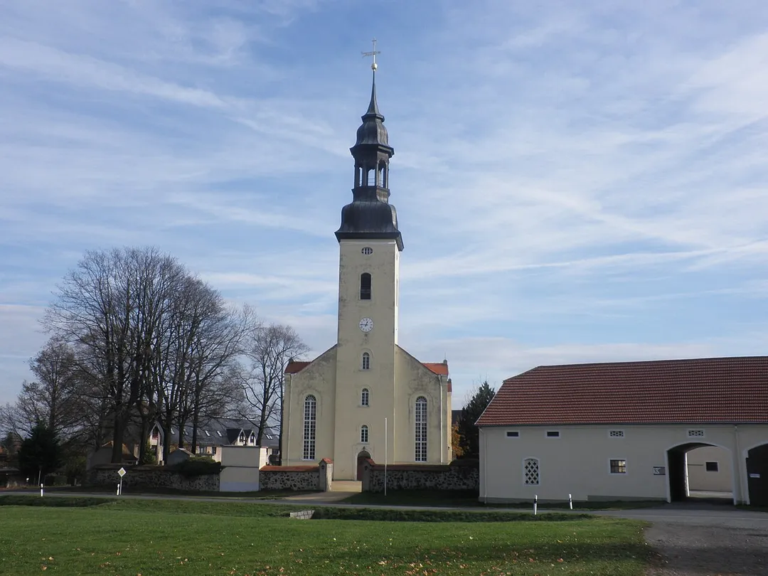 Großhennersdorf, Lutheran church built in 1870