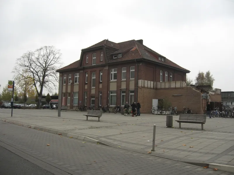 Station building of Gronau, North Rhine-Westphalia, Germany