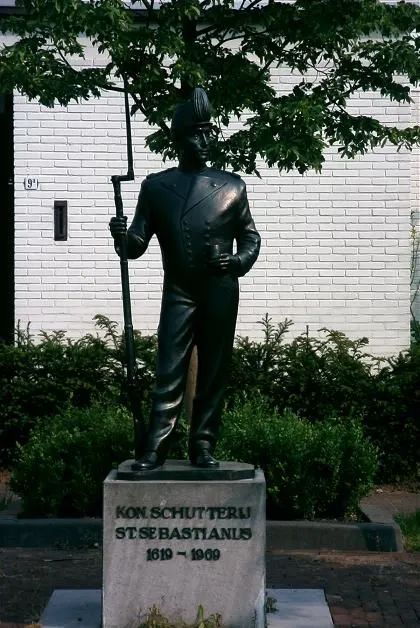 Grenedeer Statue in Gronsveld, NL
