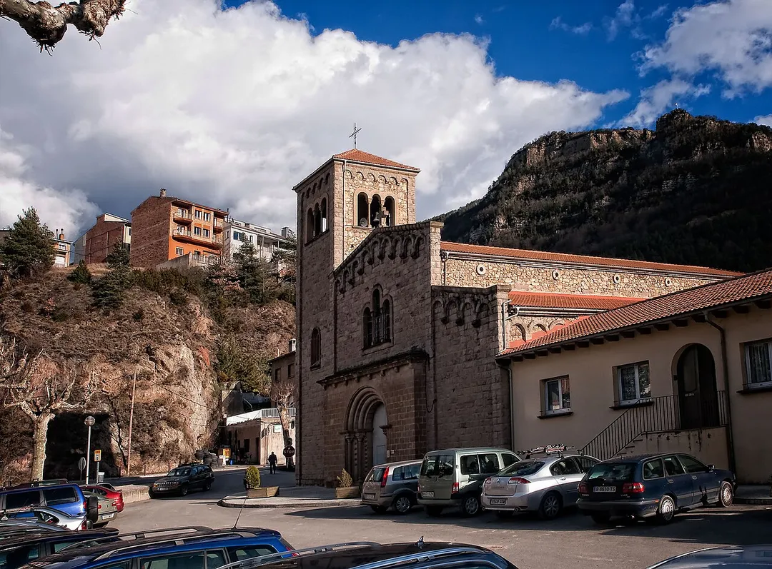 Guardiola de Berguedà church (Catalonia, Spain)
