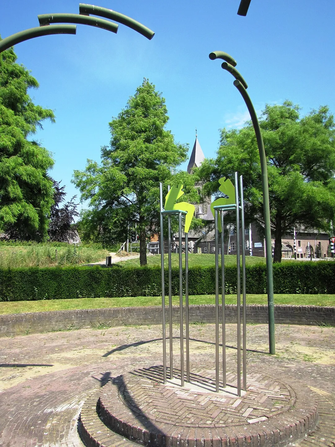 the Encounter-Art from Gulpen,Limburg,The Netherlands