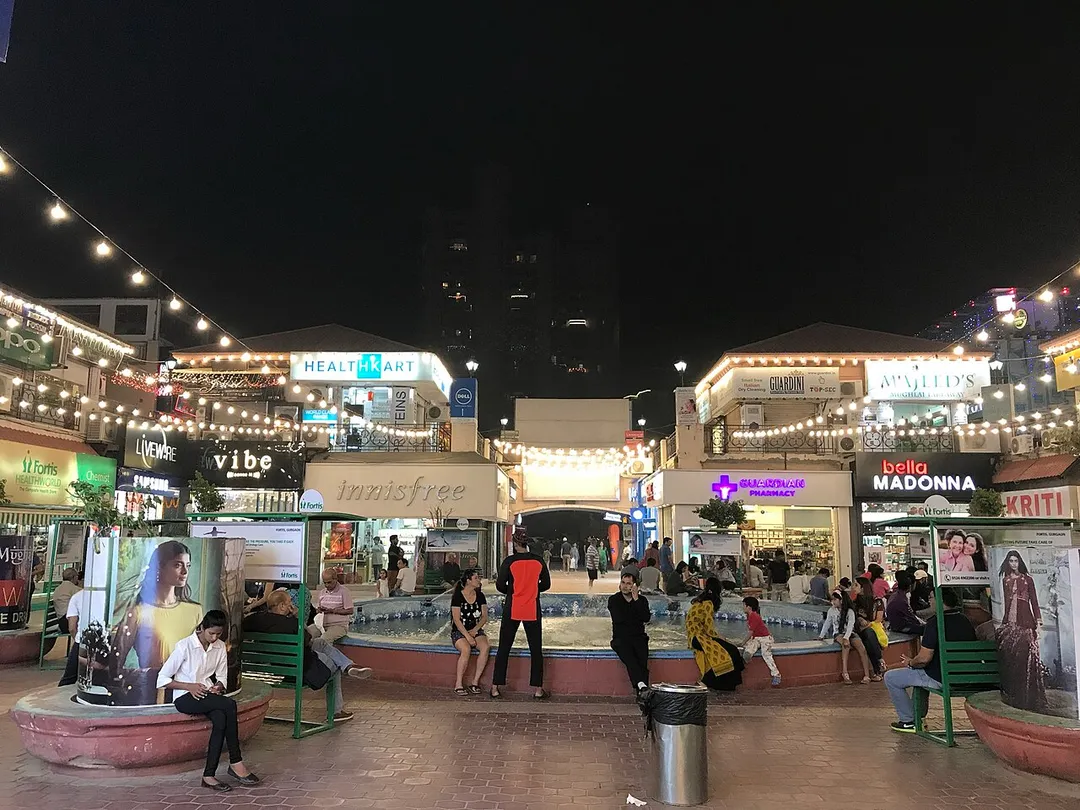DLF Galleria, Gurgaon at Night