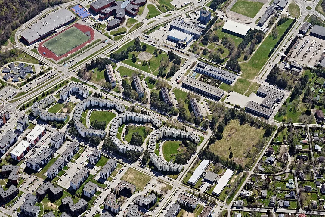 Haabneeme, Viimsi Parish, as seen from above in May 2024