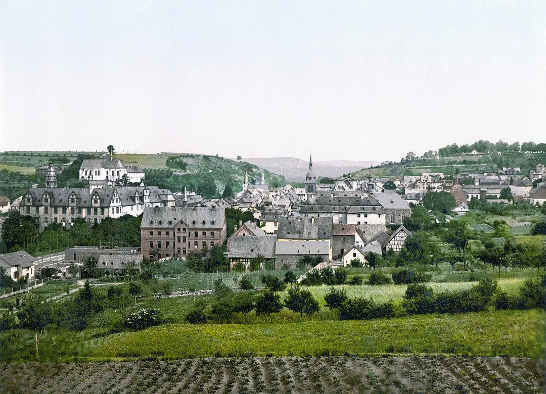 Stadt Hadamar (Germany) about 1900