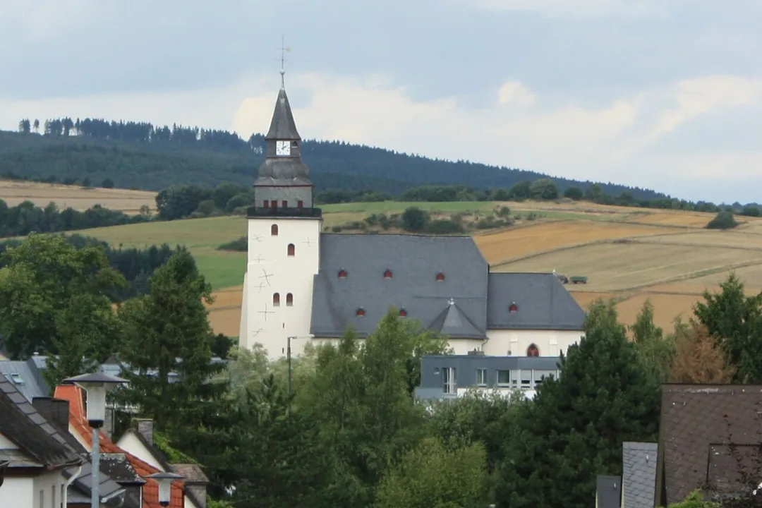 Lutheran Church in Haiger, Hesse, Germany