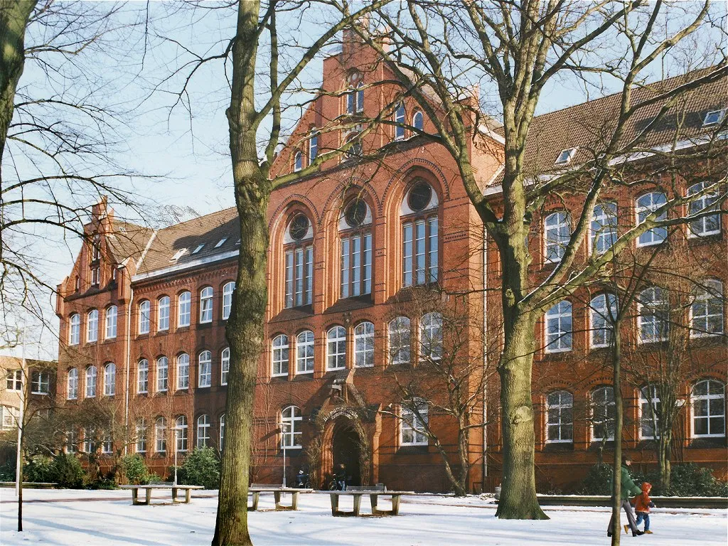 Elmshorn (Germany),Bismarck-School , photo 1999