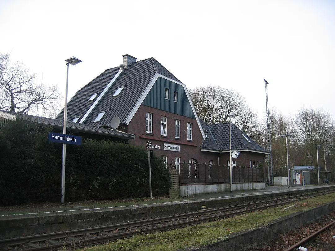 Der Bahnhof Hamminkeln