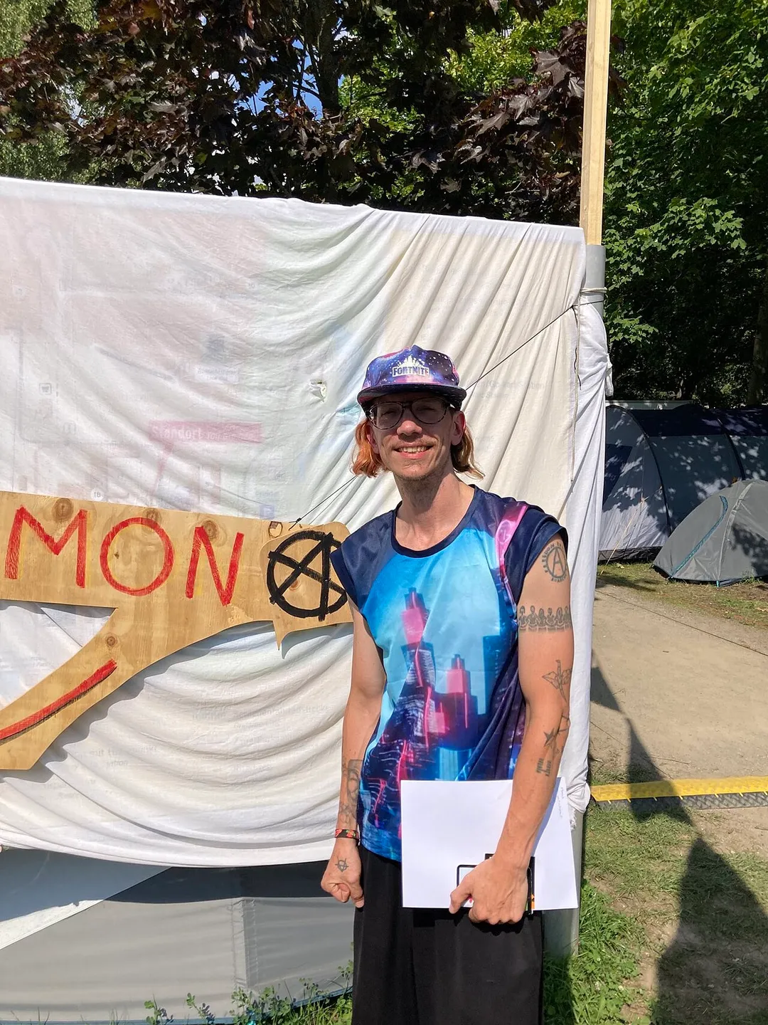 Jeremy Hammond at the Chaos Communication Camp