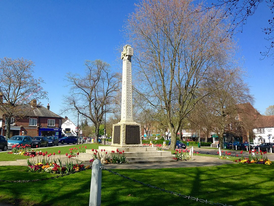 Church Green during Spring