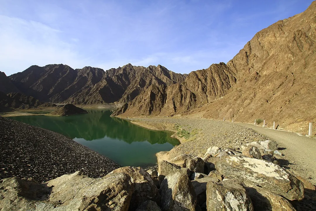 Hatta Dam view