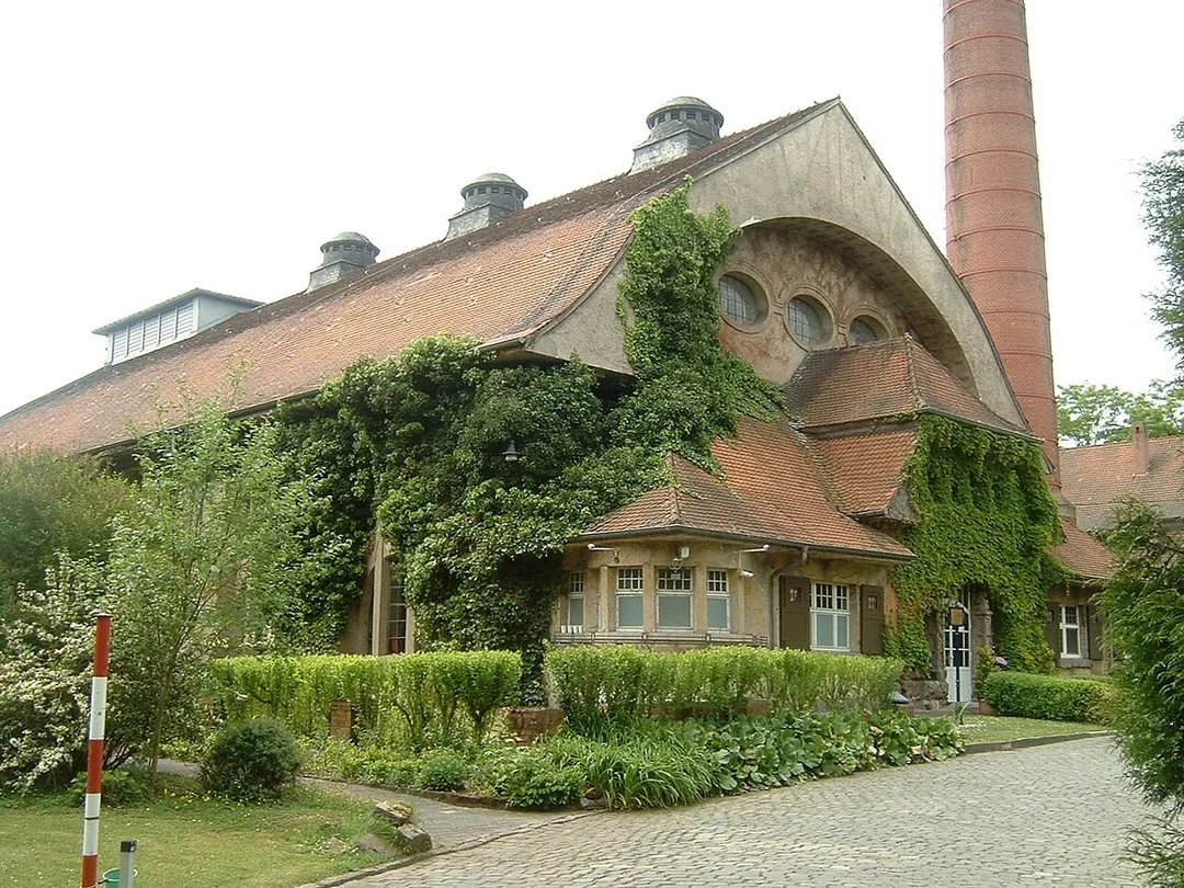 Wasserwerk in Hattersheim am Main, erbaut 1905/1909, Jugendstil