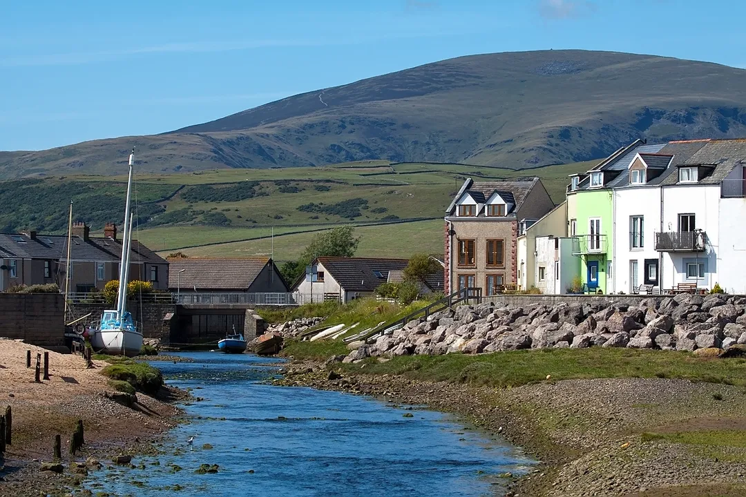 Looking north towards Black Combe &amp; the Whitcham Valley