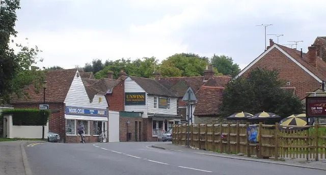 Headcorn. Taken from the White Horse Pub, opposite the village green