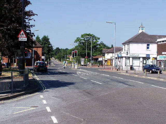 Hedge End Village Looking in the direction of Upper Northan Road