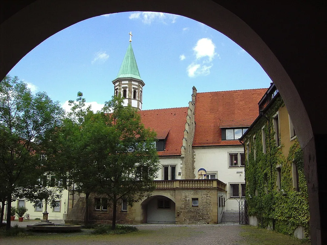 Courtyard so called "Deutschhof" of the City Heilbronn