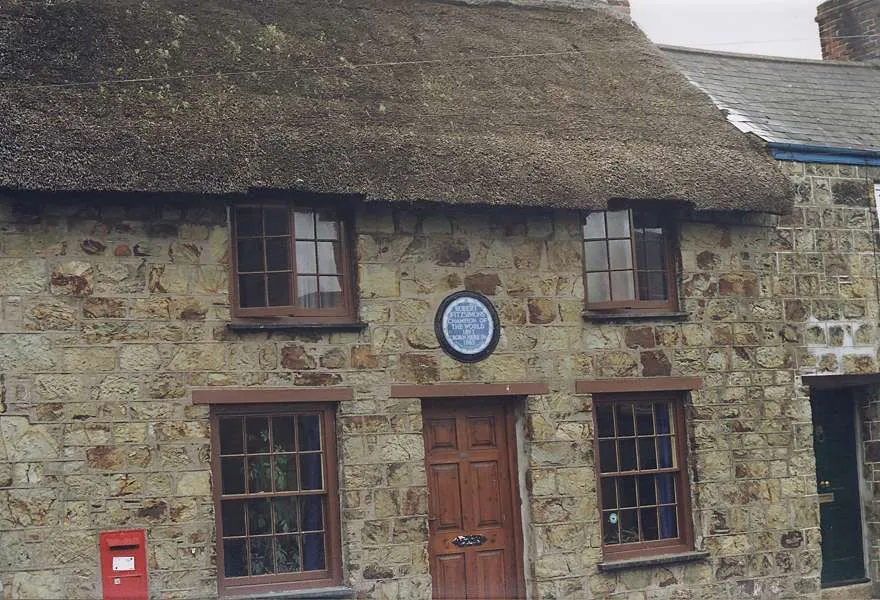 birthplace of Bob Fitzsimmons (1863 - 1917) in Helston