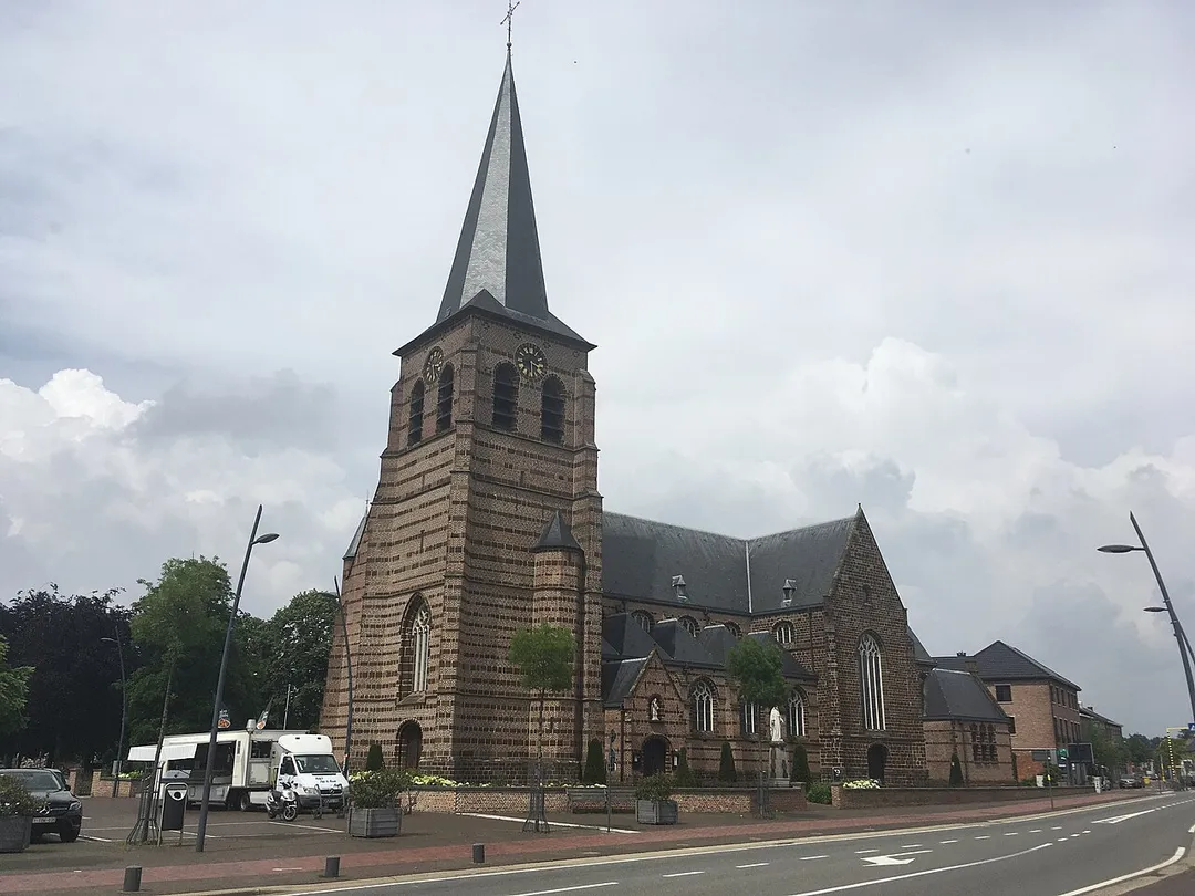 Sint-Servatiuskerk in Herselt, België, in juni 2021.