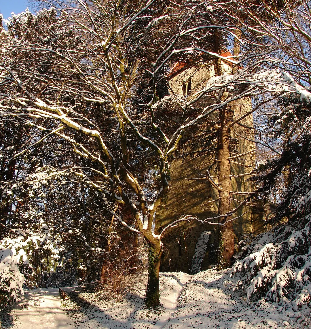 Toren van de gesloopte Sint-Lambertuskapel