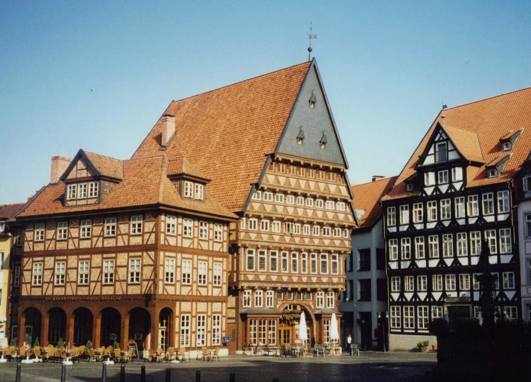 Butchers' Guildhall (1529) in Hildesheim.