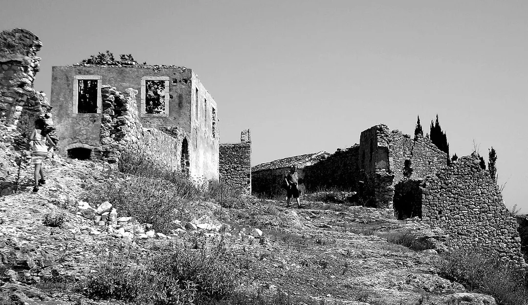 Ruinen in der Altstadt von Himara