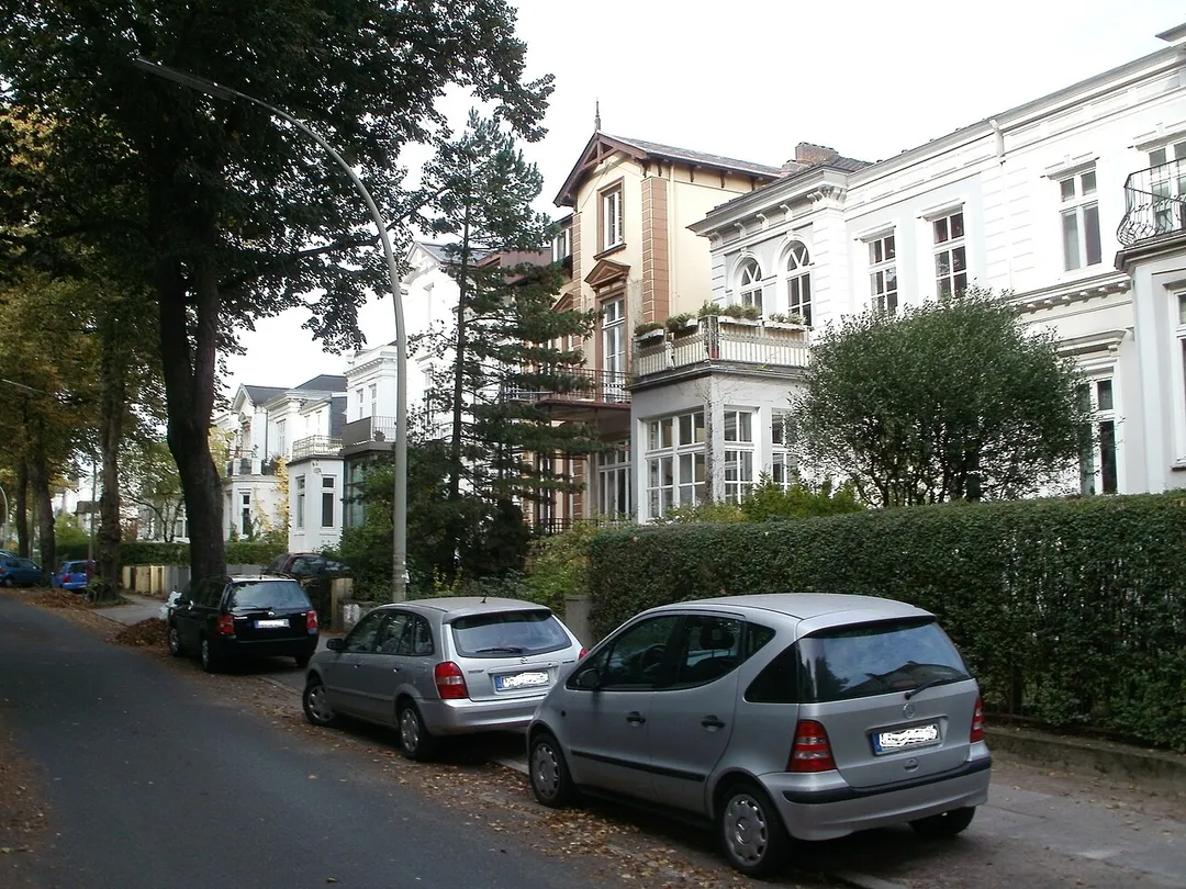Wrangelstraße des Stadtteils Hamburg-Hoheluft(West)
