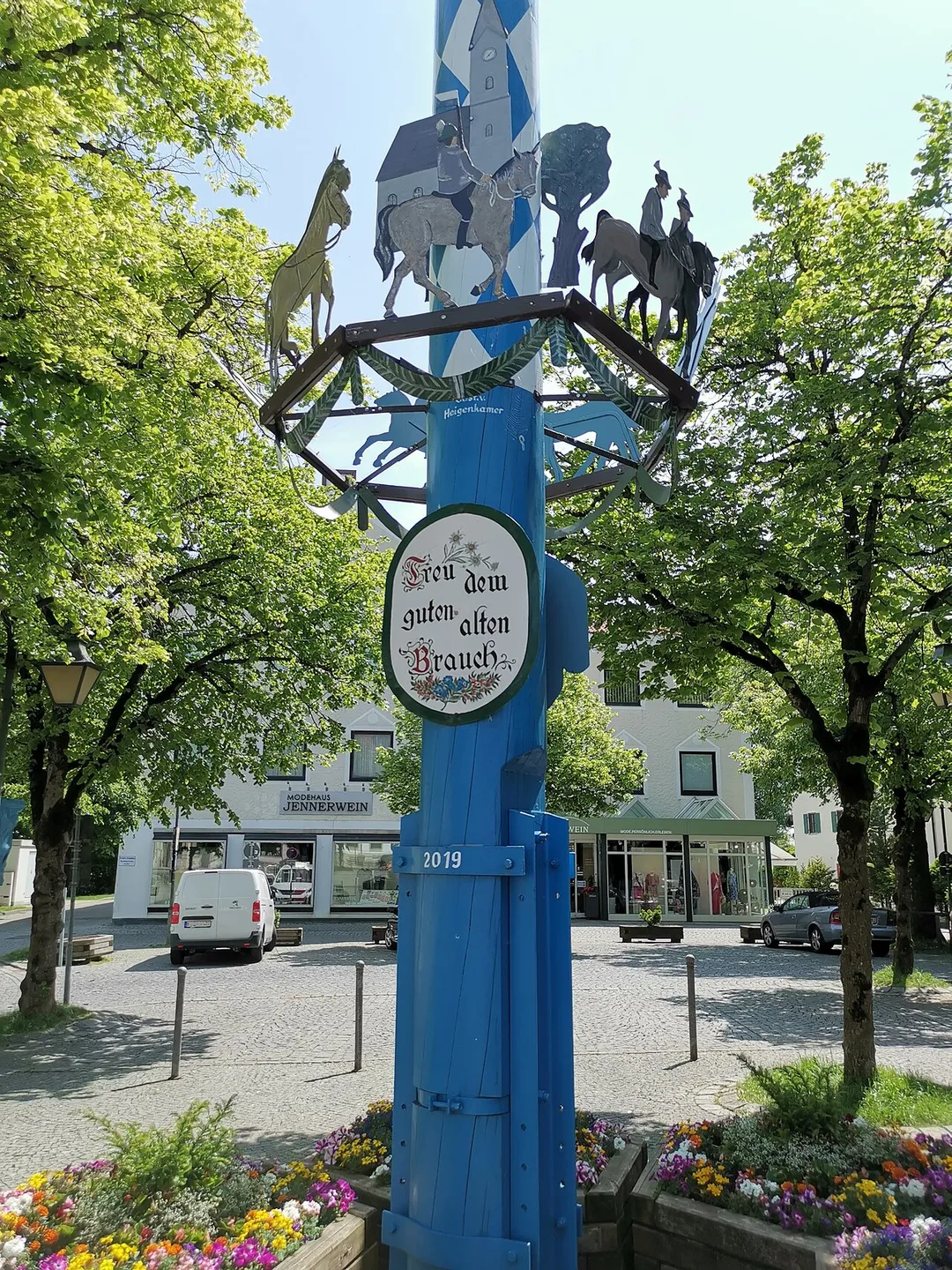 Maibaum Holzkirchen (Oberbayern)