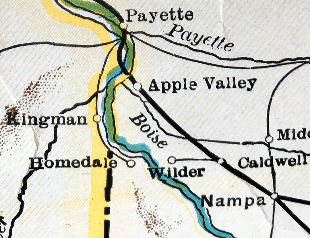 Route in 1930