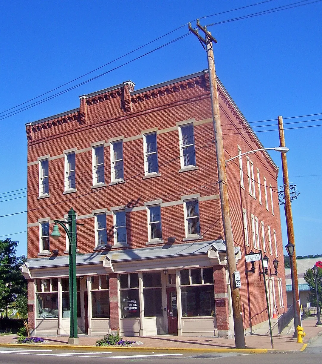 Bost Building, Homestead, PA, USA, headquarters of the Amalgamated Association of Iron and Steel Workers during the 1892 Homestead Strike