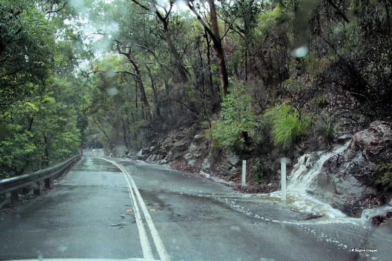 Wet NSW AustraliaGalston Gorge