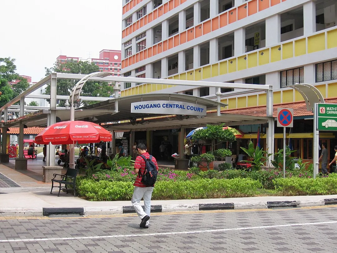 Hougang Central, Singapore.