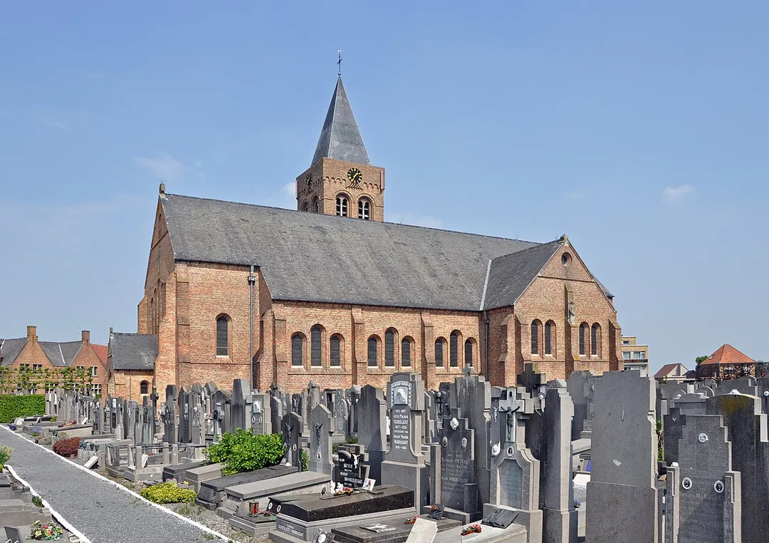 Houthulst (West Flanders, Belgium): Saint John the Baptist church