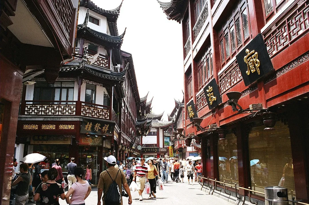 The Chenghuang Miao (City God Temple) in Shanghai