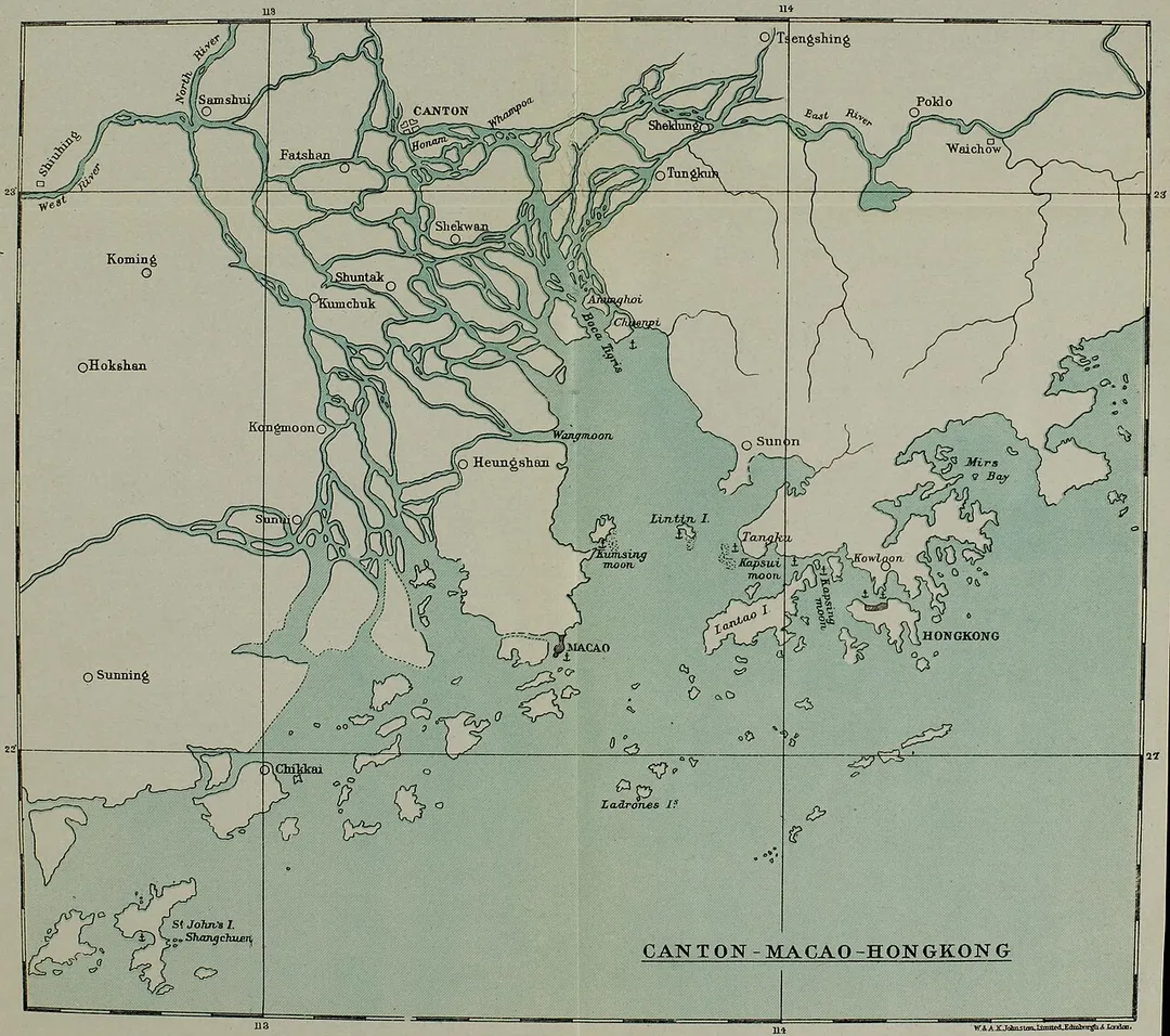 The Canton estuary
