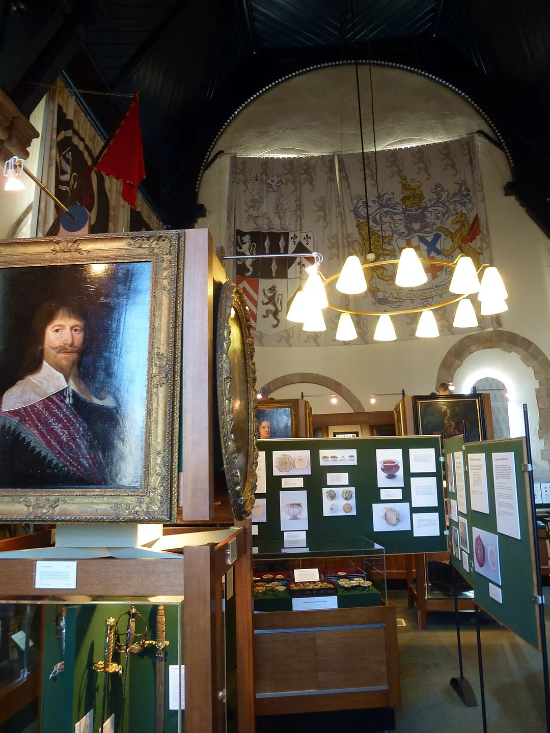 The Cromwell Museum in Huntingdon, Cambridgeshire.