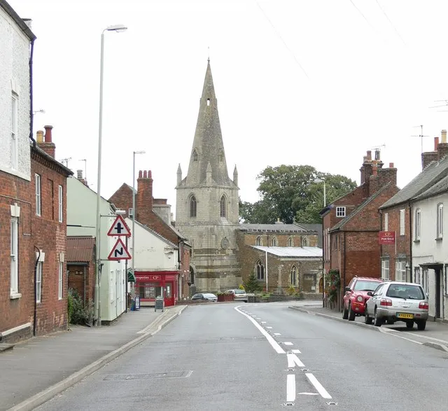Husbands Bosworth - A view along the High Street