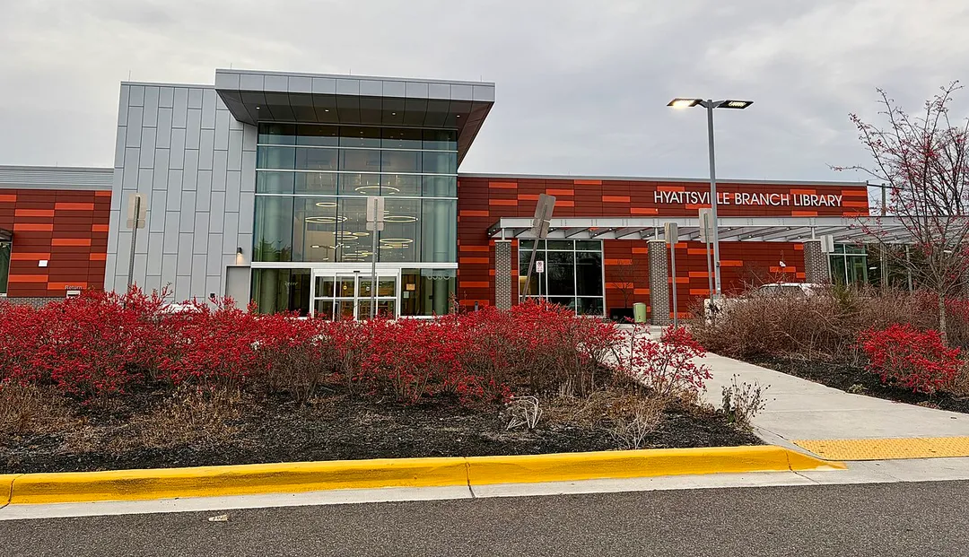 Hyattsville Branch Library in Maryland