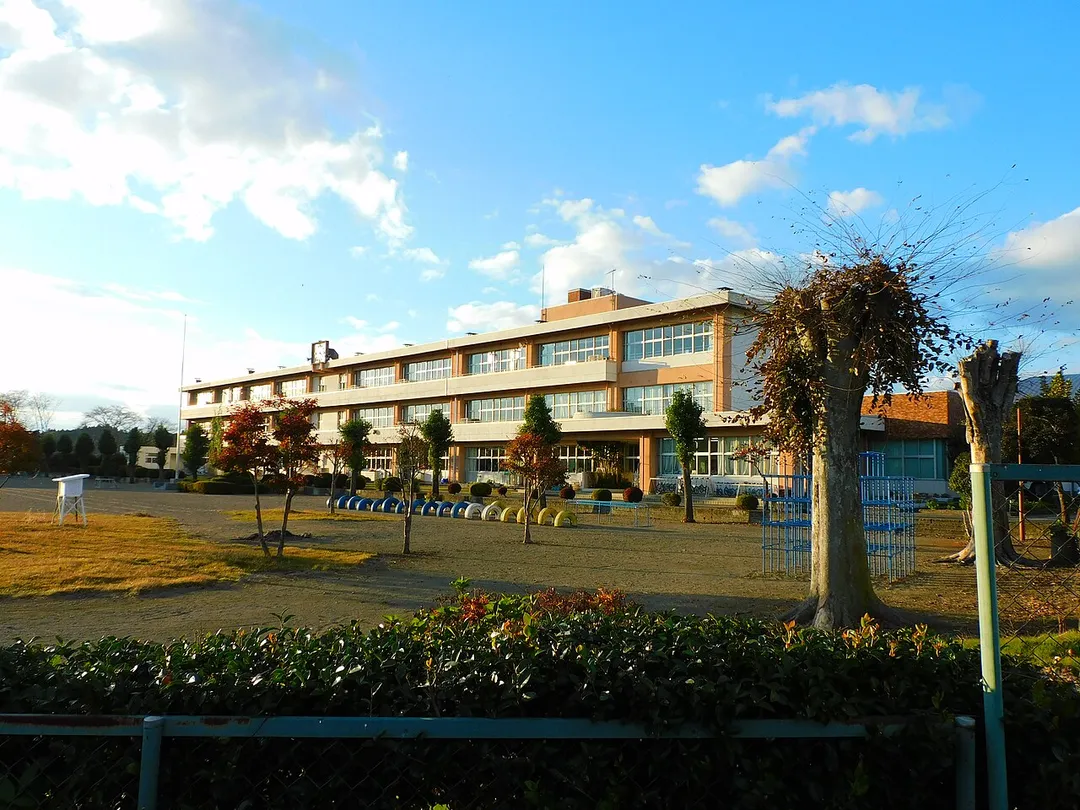 This is Ichikai town Ichikai elementary school in Ichikai, Tochigi, Japan.