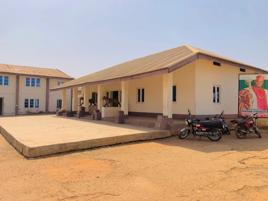 Orangun Palace - Ila Eekun, which is the palace reception.
