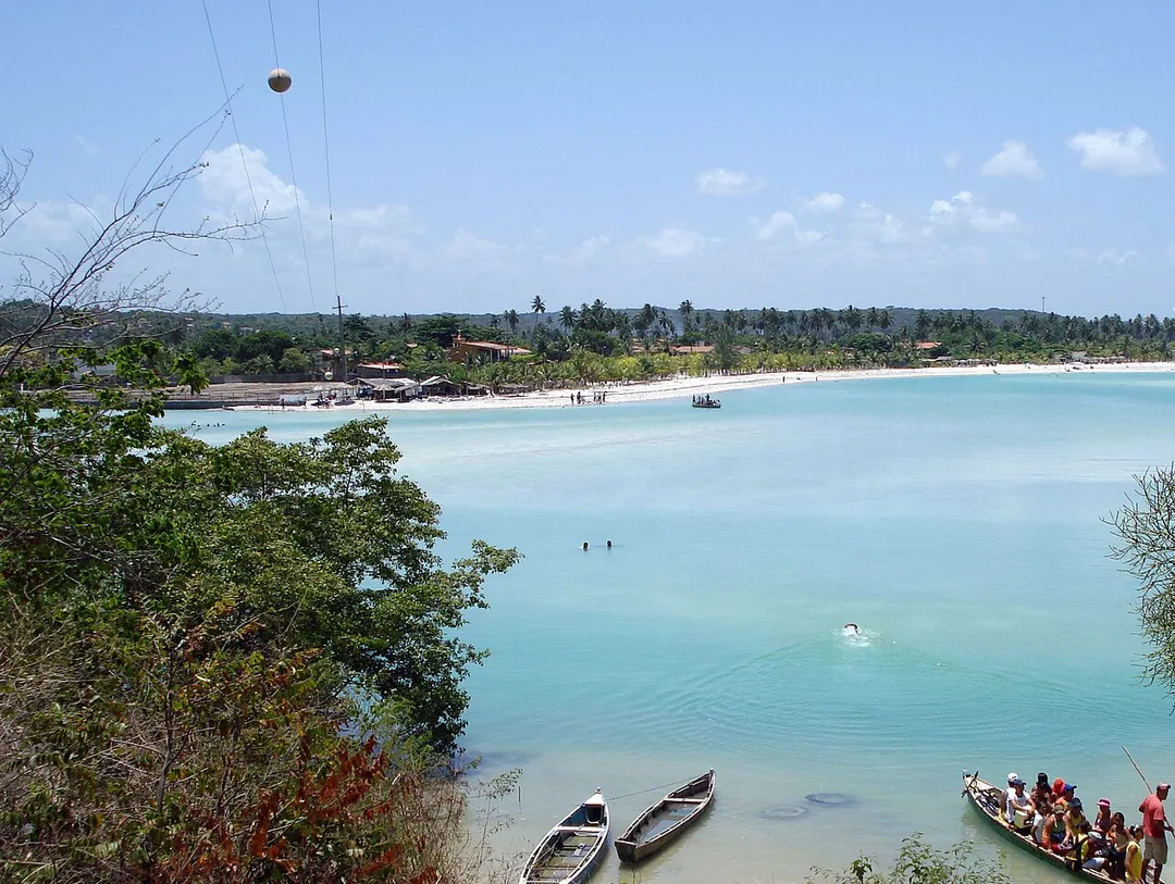 Estuary on Itamaracá Island, Brazil