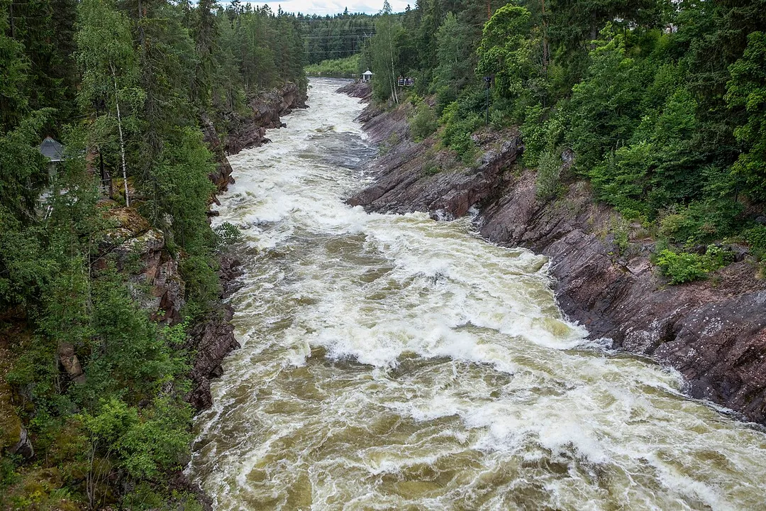 Imatran koski, Vuoksi