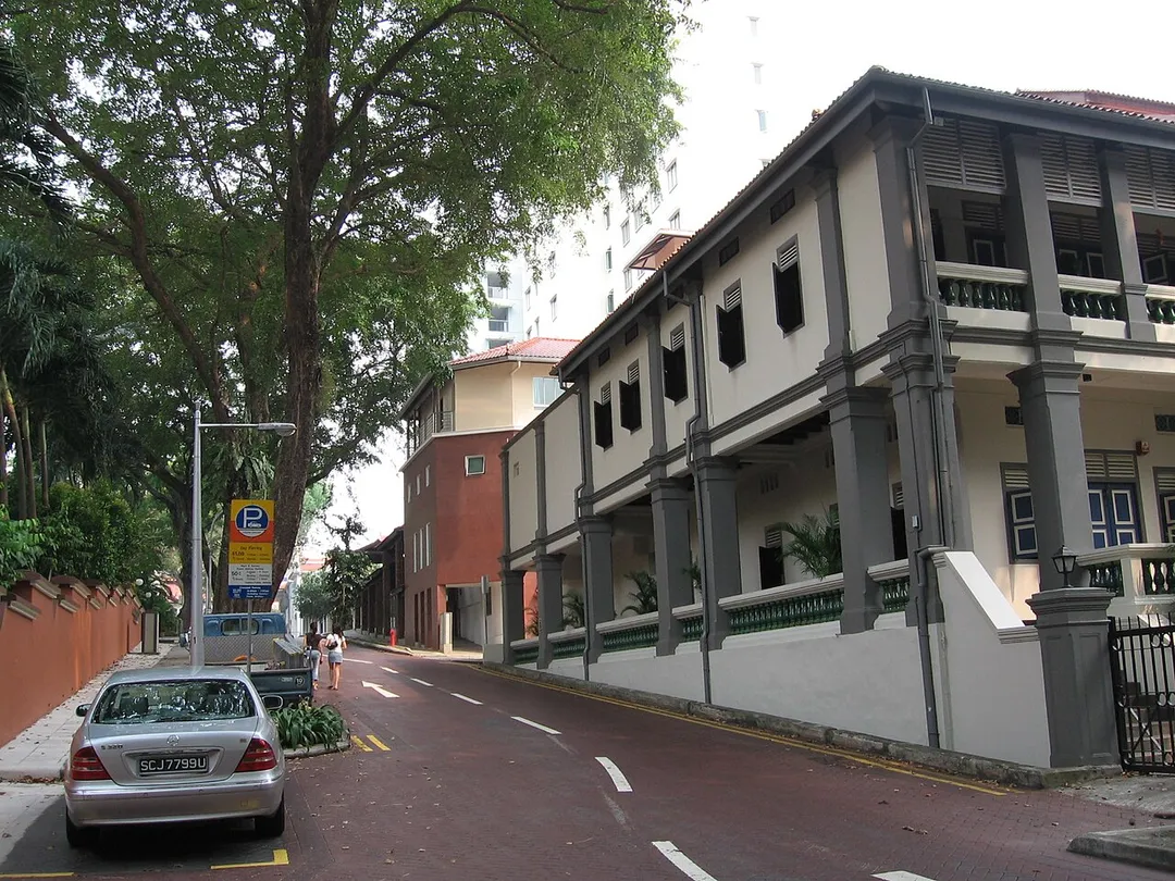 Hullet Road, Emerald Hill, Singapore.