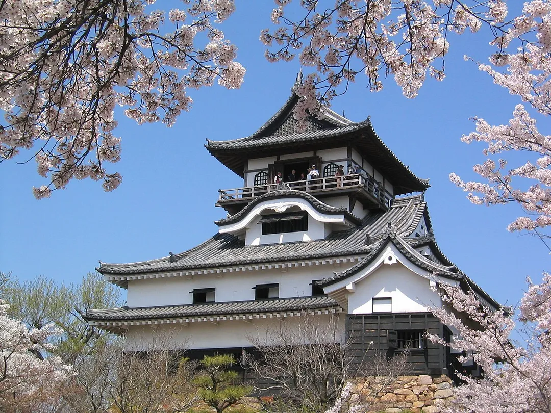 Castle of the Japanese City of Inuyama in Aichi Prefecture.