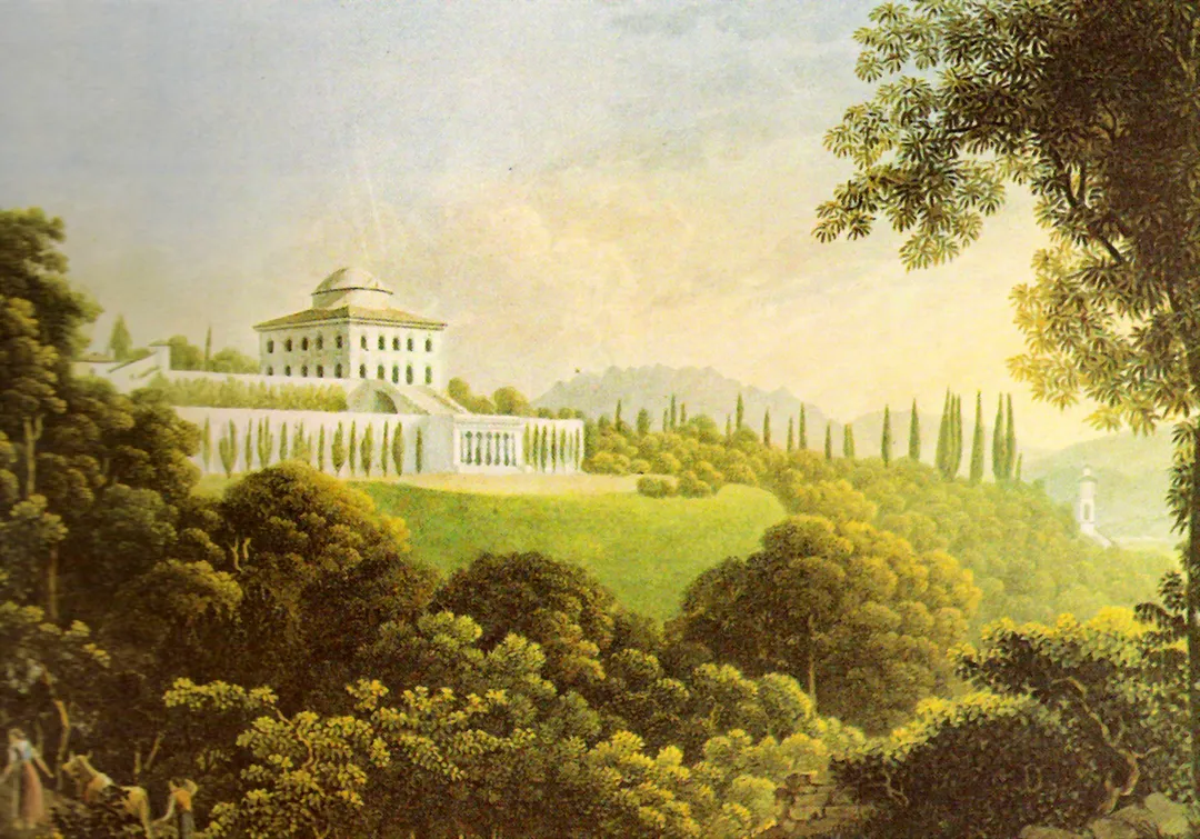 Neoclassic Villa Cagnola in Inverigo