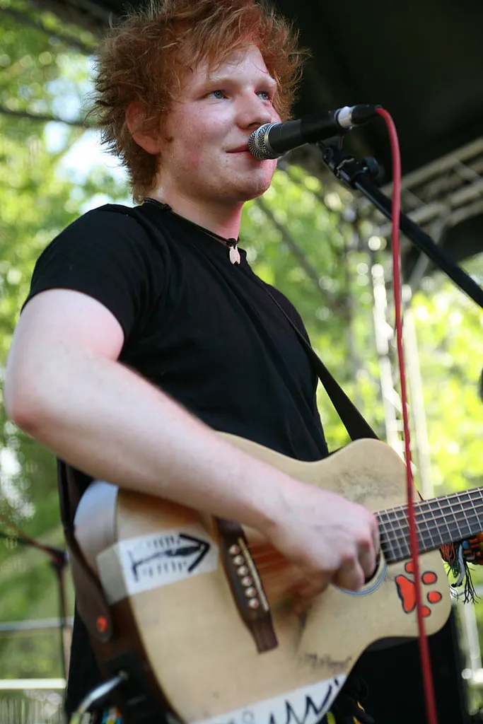 Ed Sheeran performing at Ipswich Arts Festival 2010, Photo by Jen O'Neill